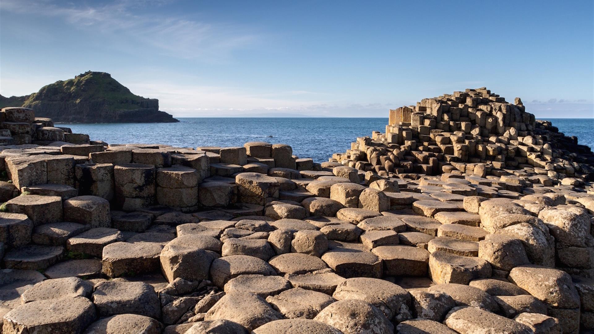 Giant's Causeway basalt columns